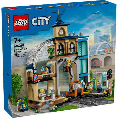 Jocuri si articole copii - LEGO CITY GARA CENTRALA 60469