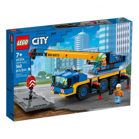 Jocuri si articole copii - LEGO City Macara Mobilă 60324 