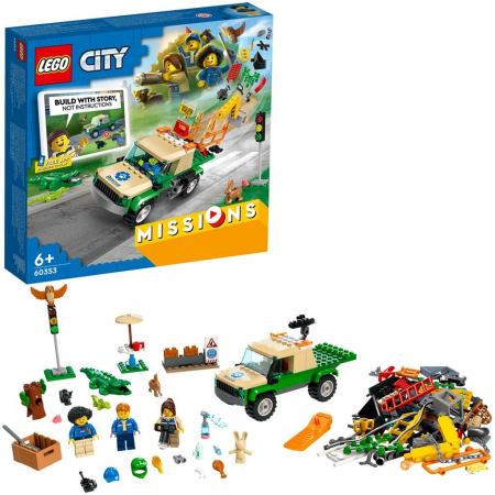 LEGO City Misiuni de Salvare a Animalelor Sălbatice 60353 [4]