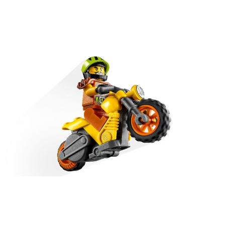 LEGO City Motocicleta de Cascadorie pentru Impact 60297 [3]