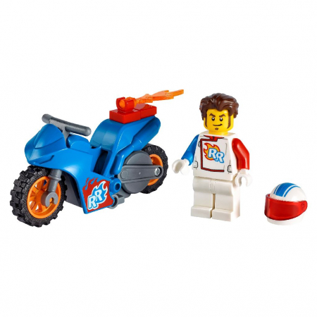 LEGO CITY MOTOCICLETA DE CASCADORIE-RACHETA 60298 [1]