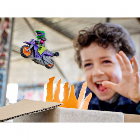 LEGO City Motocicleta de Cascadorie Weelie 60296 [7]