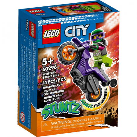 Lego City - LEGO City Motocicleta de Cascadorie Weelie 60296