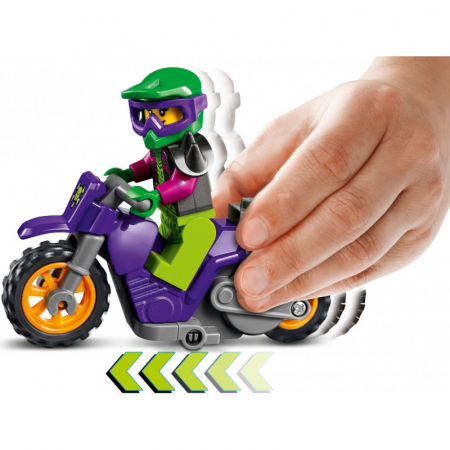 LEGO City Motocicleta de Cascadorie Weelie 60296 [2]