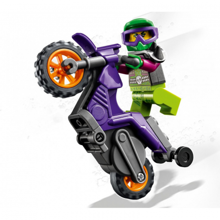 LEGO City Motocicleta de Cascadorie Weelie 60296 [1]