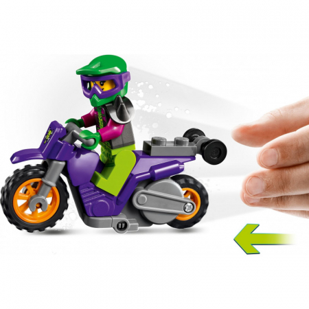 LEGO City Motocicleta de Cascadorie Weelie 60296 [3]