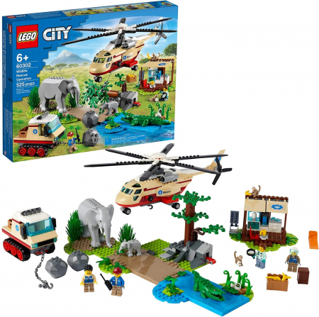LEGO City Operațiune de Salvare a Animalelor Sălbatice 60302 [7]