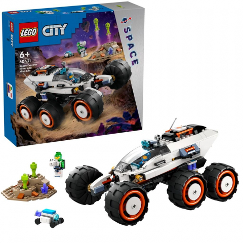 Lego City Rover De Explorare Spatiala Si Viata Extraterestra 60431 [4]