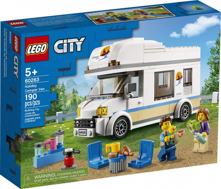 Jocuri si articole copii - Lego city rulota de vacanta 60283