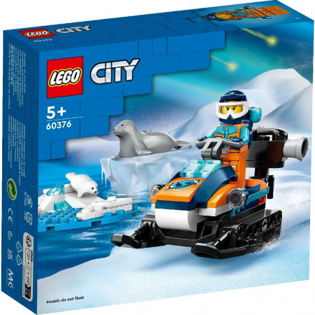 Jocuri si articole copii - Lego city snowmobil de explorare arctica 60376