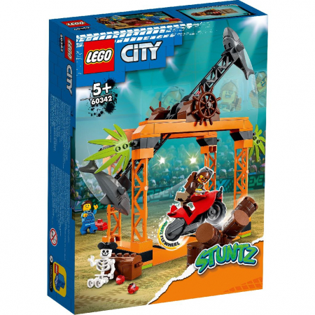 Lego City - LEGO City Stuntz Provocarea de Cascadorii Atacul Rechinului 60342
