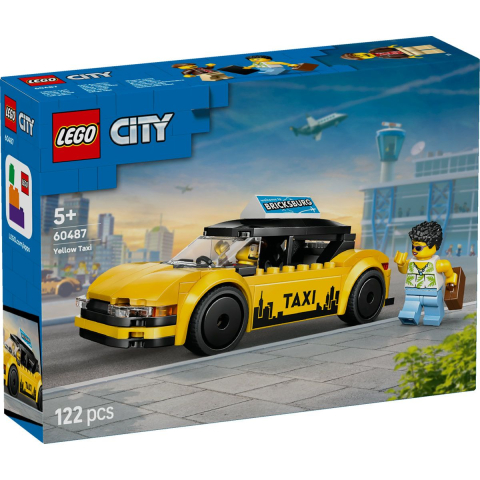 Jocuri si articole copii - LEGO CITY TAXI GALBEN 60487