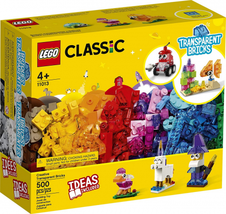 Lego Classic - LEGO Classic Cărămizi Transparente Creative 11013 