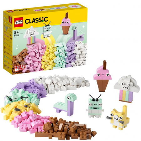 LEGO Classic Distracție Creativă în Culori Pastelate 11028  [5]