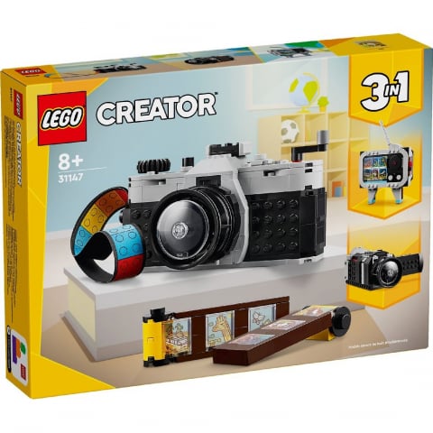 Jocuri si articole copii - Lego Creator 3In1 Aparat Foto Retro 31147