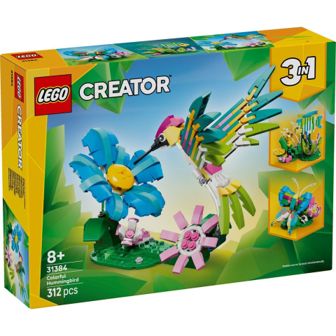 LEGO CREATOR ANIMALE SALBATICE COLIBRI COLORAT 31384 [1]