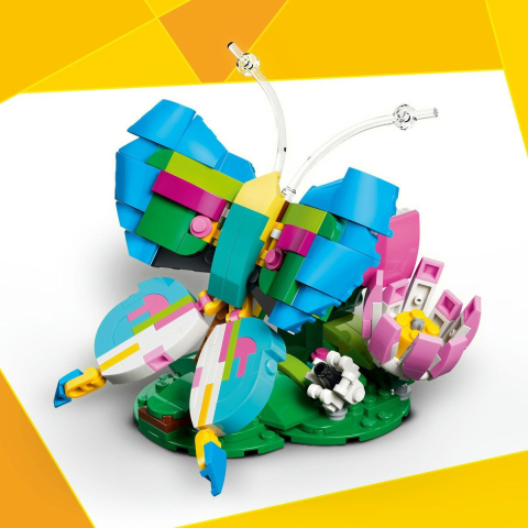 LEGO CREATOR ANIMALE SALBATICE COLIBRI COLORAT 31384 [6]