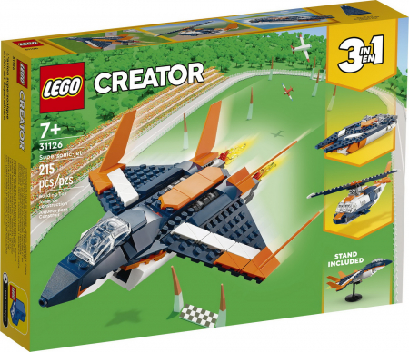 Lego Creator - LEGO Creator Avion Supersonic 31126 