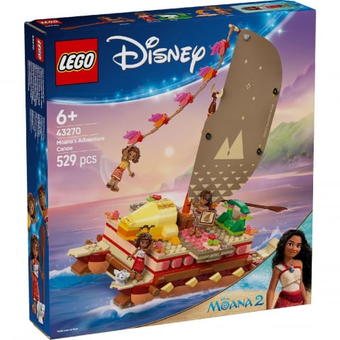 LEGO DISNEY CANOEA DE AVENTURA A MOANEI 43270 [0]
