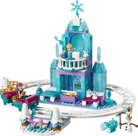 LEGO DISNEY FROZEN AVENTURA CU SANIA PE SINE LA CASTELUL DE GHEATA  AL ELSEI 43281 [2]