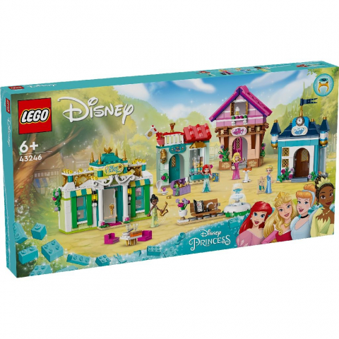Jocuri si articole copii - Lego Disney Princess Aventura La Piata A Printesei Disney 43246