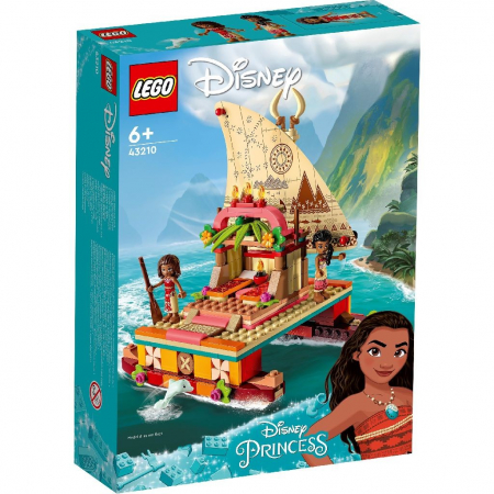 Lego Disney - LEGO Disney Princess Catamaranul Polinezian al Moanei 43210