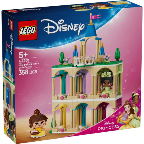 LEGO DISNEY PRINCESS MINIPRINTESELE BELLE SI TIANA LA CASTEL 43291 [1]