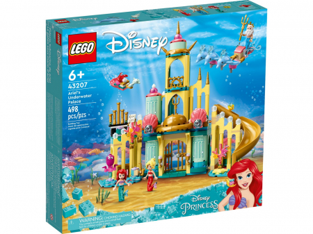 Lego Disney - LEGO Disney Princess Palatul Subacvatic a lui Ariel 43207 