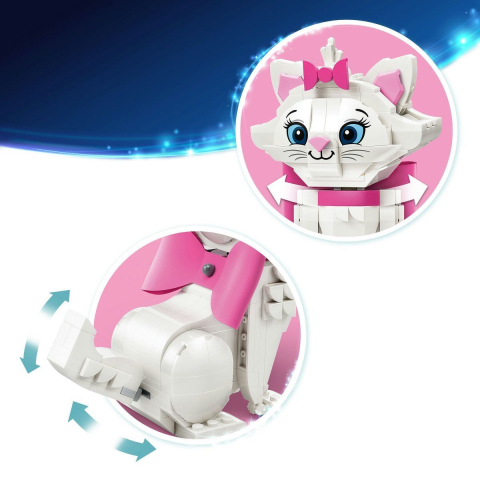 LEGO DISNEY THE ARISTOCATS ADORABILA MARIE DIN PISICILE ARISTOCRATE 43286 [6]