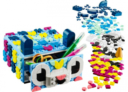 LEGO DOTS Sertar Creativ cu Animale 41805  [3]