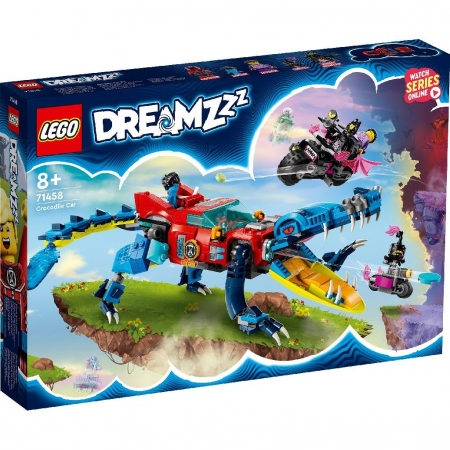 Jocuri si articole copii - Lego dreamz masina crocodil 71458