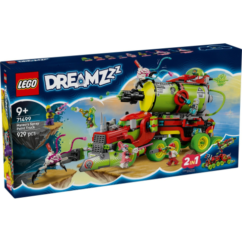 LEGO DREAMZZZ - LEGO DREAMZZZ CAMIONUL DE VOPSEA SPRAY AL LUI MATEO 71499