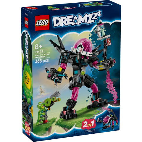LEGO - LEGO DREAMZZZ MATEO CONTRA ROBOTULUI CREIER CIBERNETIC 71495