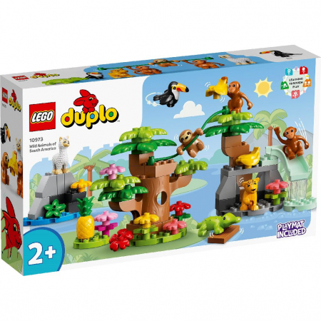 Lego Duplo - LEGO Duplo Animale Sălbatice din America de Sud 10973