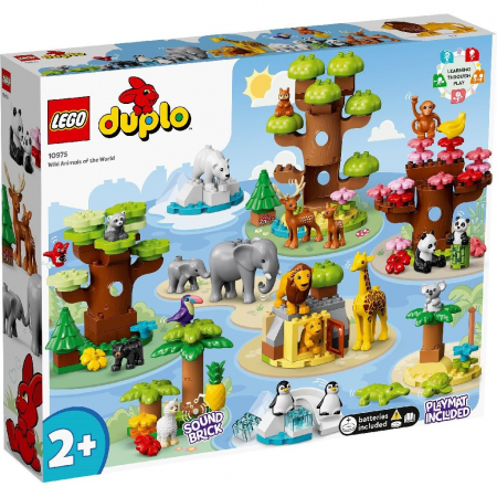 Jocuri si articole copii - LEGO Duplo Animalele Sălbatice ale Lumii 10975