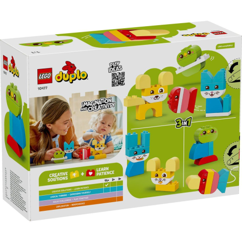 LEGO DUPLO ANIMALUTE DE COMPANIE CREATIVE 3 IN 1 10477 [0]