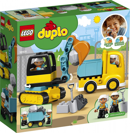 LEGO DUPLO Camion și Excavator pe Senile 10931 [8]