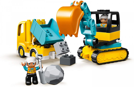 LEGO DUPLO Camion și Excavator pe Senile 10931 [1]
