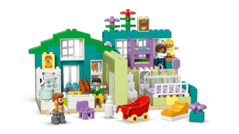 LEGO DUPLO CASA MODERNA DE FAMILIE 3 IN 1 CU FIGURINE 10470 [8]