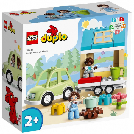 Lego Duplo - Lego duplo casa pe roti a familiei 10986
