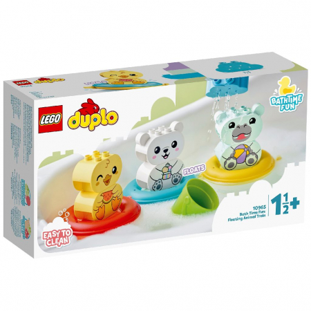 Lego Duplo - LEGO Duplo Distracție la Baie Tren cu Animale Plutitoare 10965