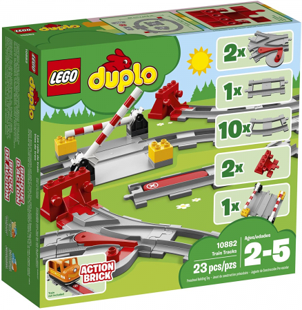 Lego Duplo - LEGO DUPLO Șine de Cale Ferată 10882 