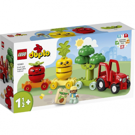 Lego Duplo - LEGO DUPLO Tractorul cu Fructe și Legume 10982
