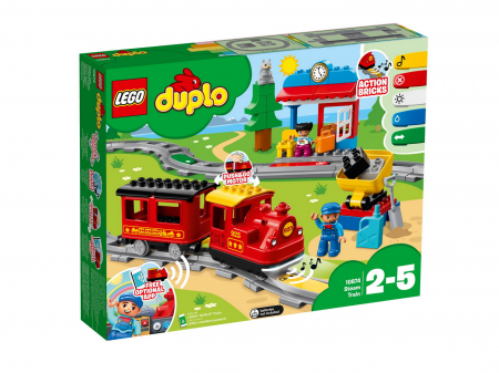 Lego Duplo - LEGO DUPLO Tren cu Aburi 10874 