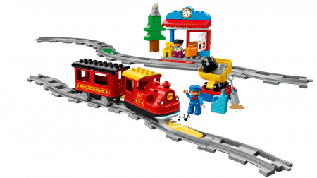 LEGO DUPLO Tren cu Aburi 10874  [1]