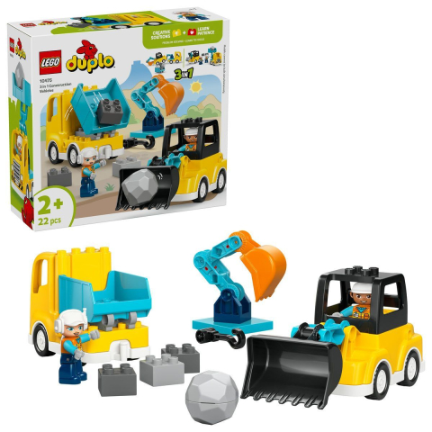 LEGO DUPLO VEHICULE DE CONSTRUCTII 3 IN 1 10475 [0]