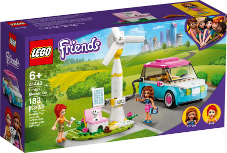 Lego Friends - LEGO Friends Mașina Electrică a Oliviei 41443 
