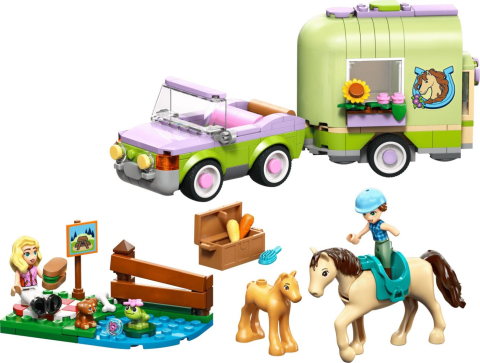 LEGO FRIENDS REMORCA PENTRU CAL SI MANZ 42695 [2]