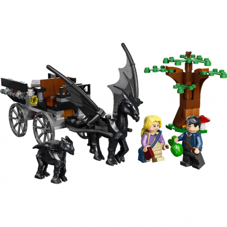 LEGO Harry Potter Trăsura și Caii Thestral de la Hogwarts 76400 [1]