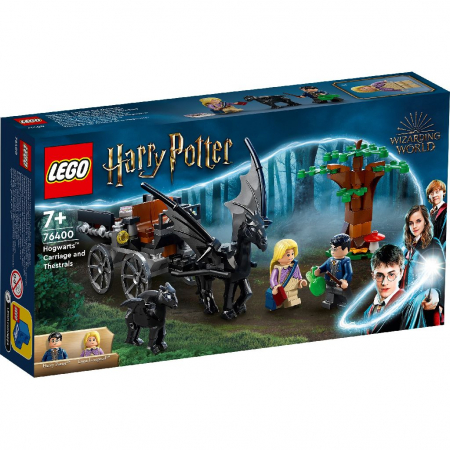 Lego Harry Potter - LEGO Harry Potter Trăsura și Caii Thestral de la Hogwarts 76400